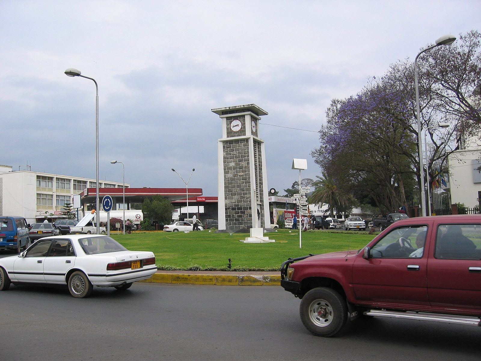 Arusha Clock Tower, the road home
