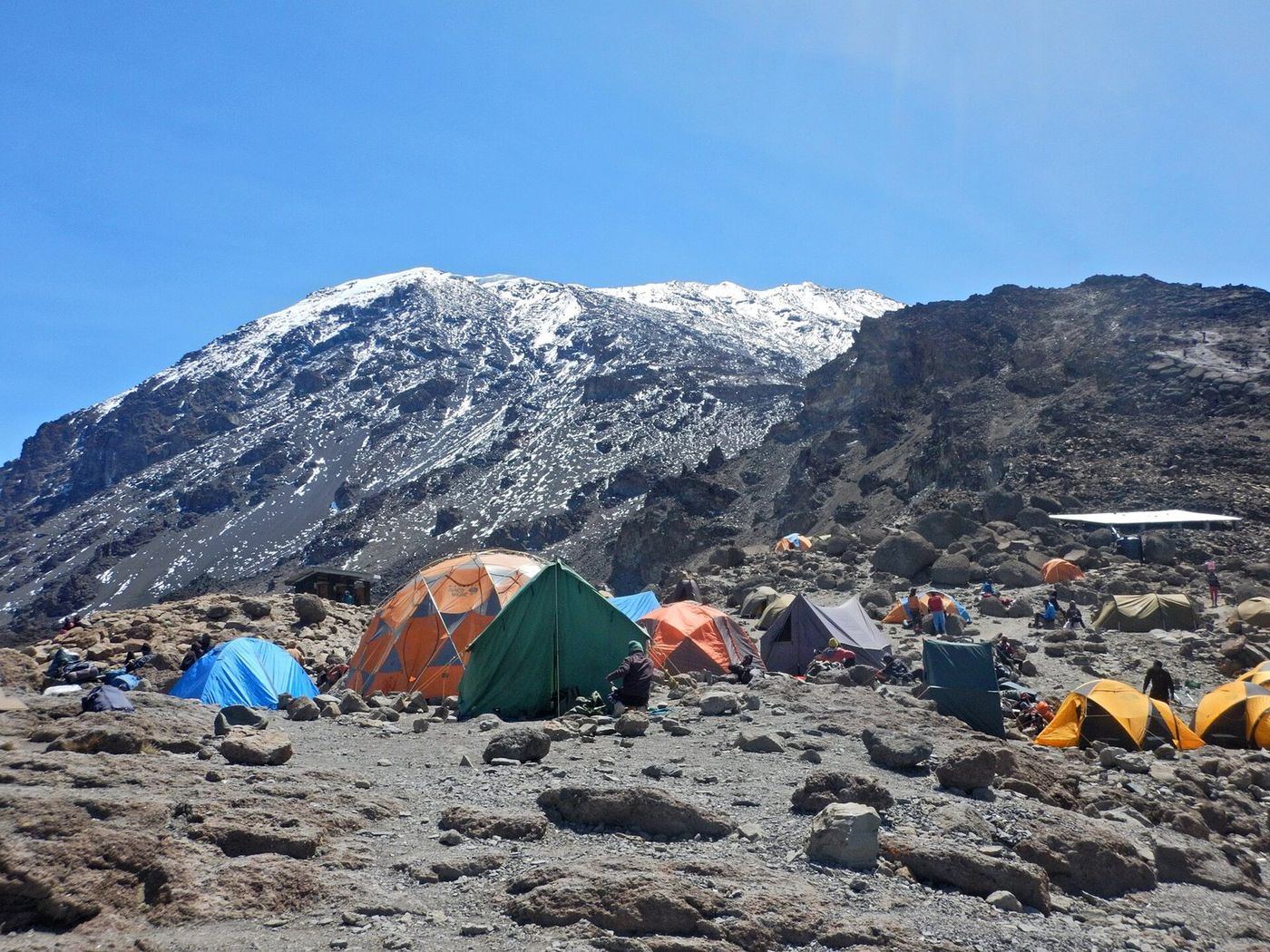 Barafu Camp, high camp before the summit