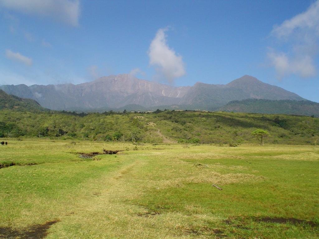 Mount Meru from Momella Gate